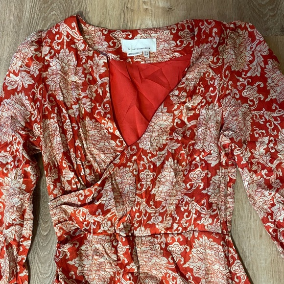 Anthropologie Skylar Surplice Mini Dress - Picture 5 of 10